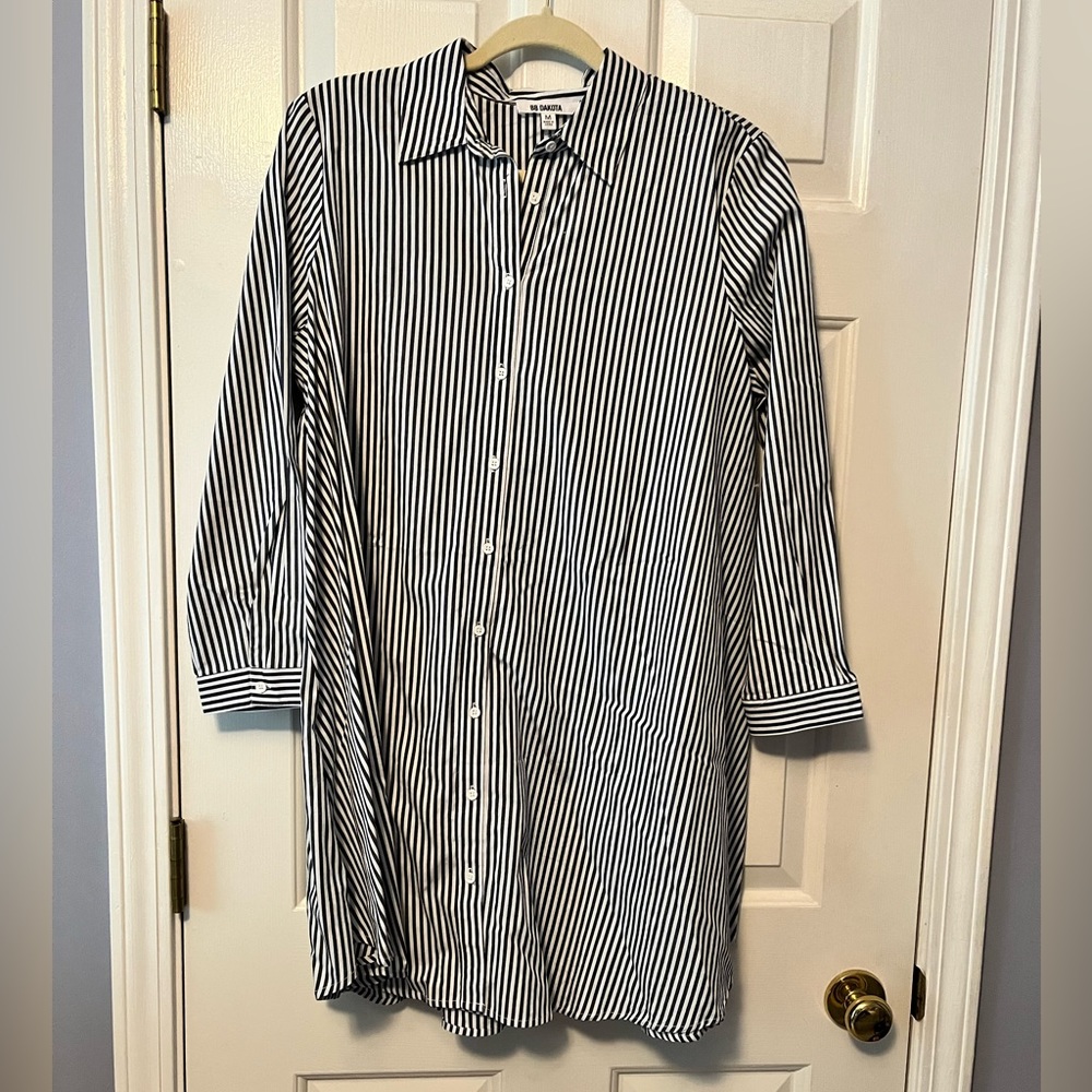 NWOT BB Dakota Long-Sleeve Shirt Dress